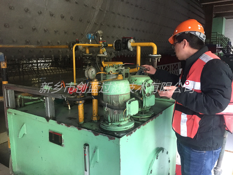 2019年3月1日新鄉創藍過濾公司技術及銷售人員赴客戶現場測繪(圖3)