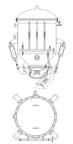 微孔過濾器圖紙
