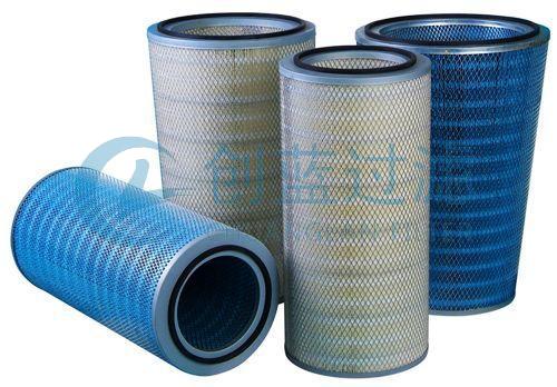 高溫氣體濾材濾筒