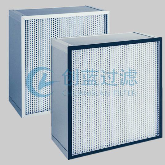 有隔板高效過濾器通常是多少微米以下_新鄉創藍過濾(圖1)